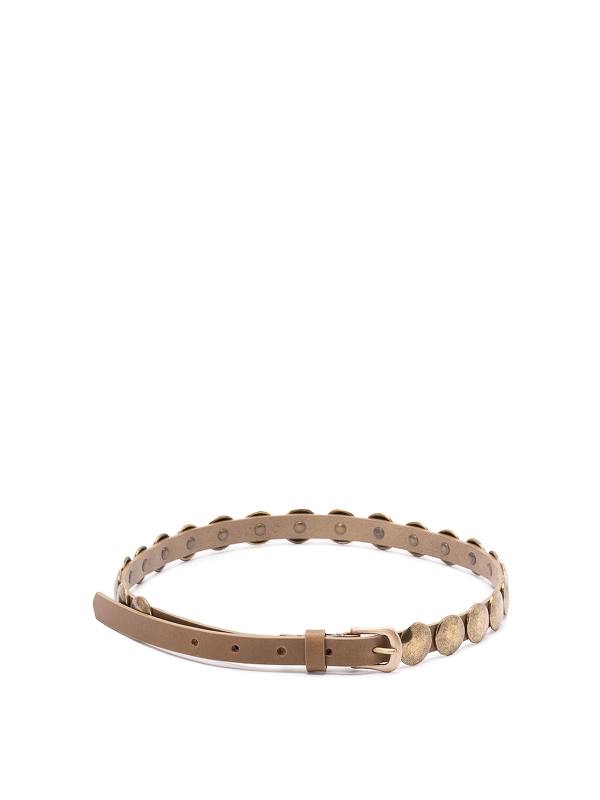 Golden Goose Ceinture - Marron Clair