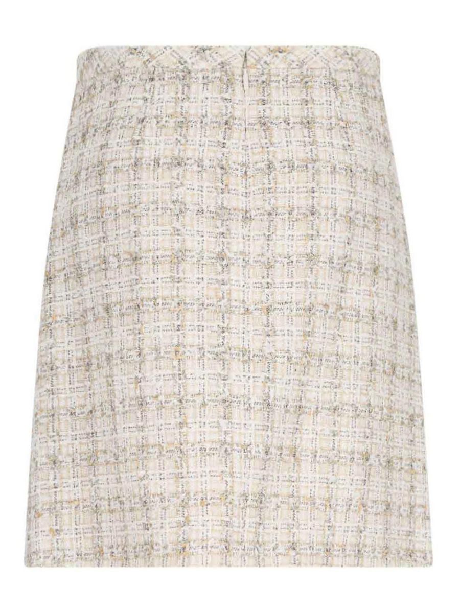 Versace Mini Jupe - Blanc