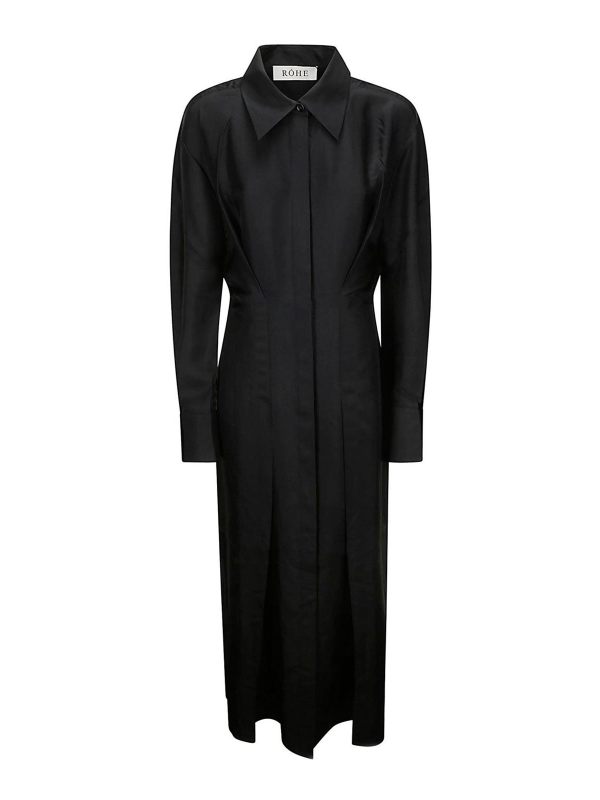 Rohe Robe Au Genou - Noir