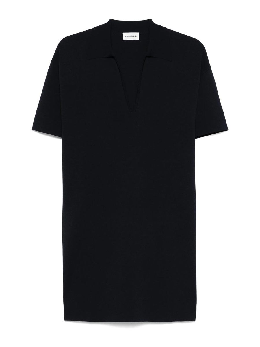 P. A.R. O.S. H. Robe Au Genou - Bleu