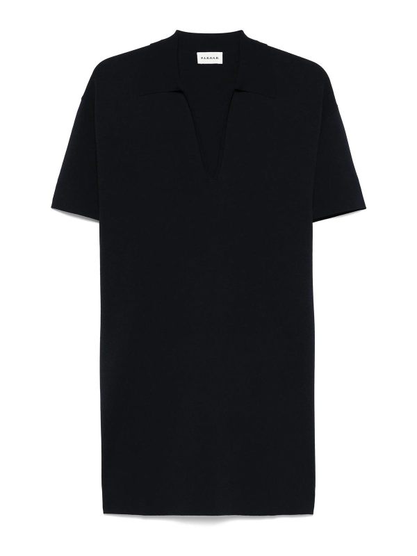 P. A.R. O.S. H. Robe Au Genou - Bleu