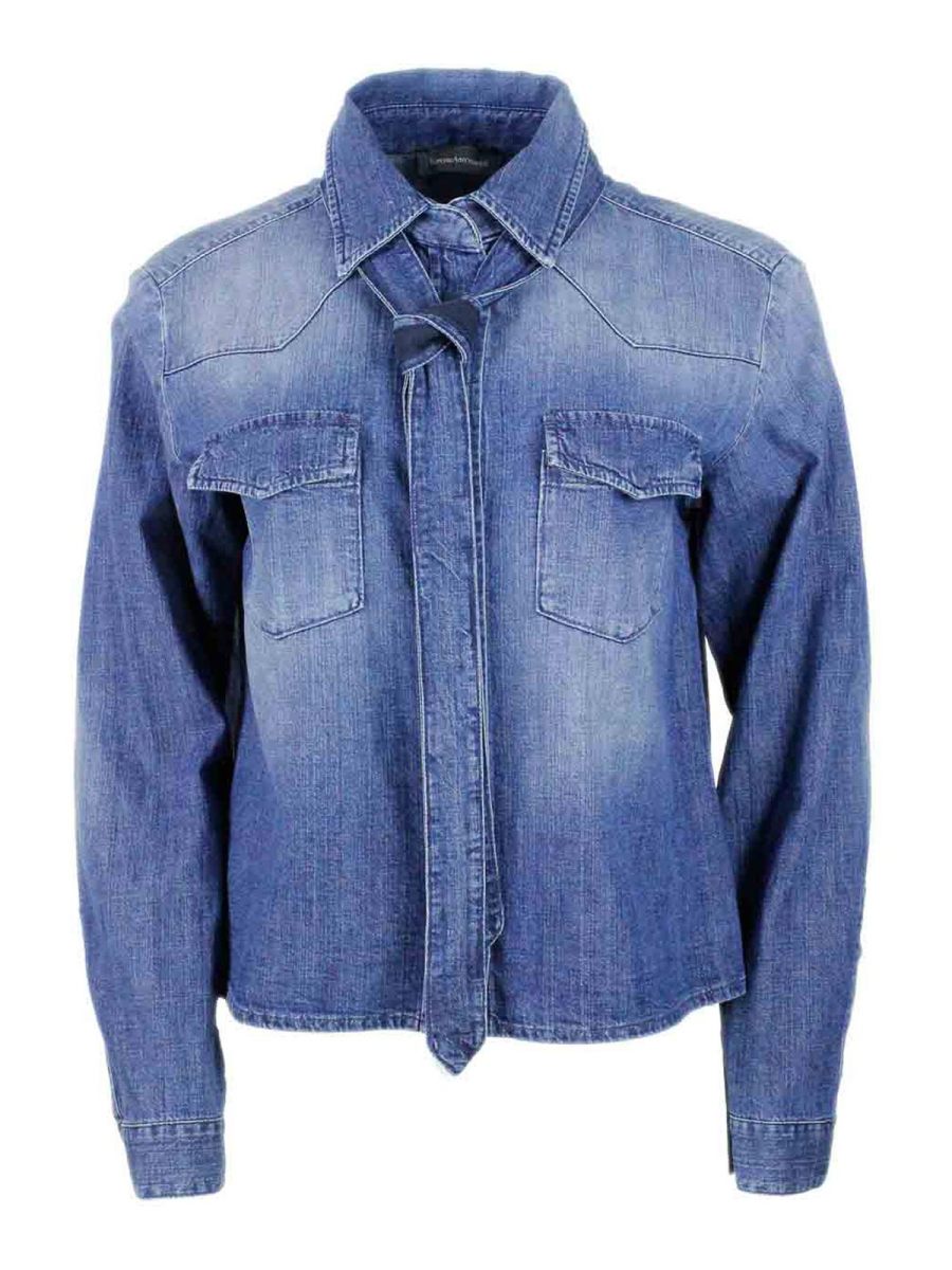 Lorena Antoniazzi Chemise - Denim