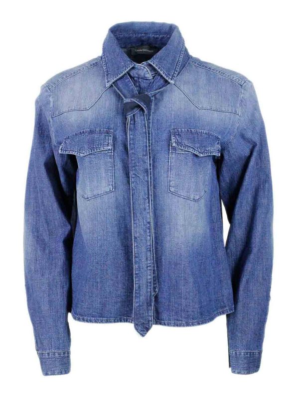 Lorena Antoniazzi Chemise - Denim