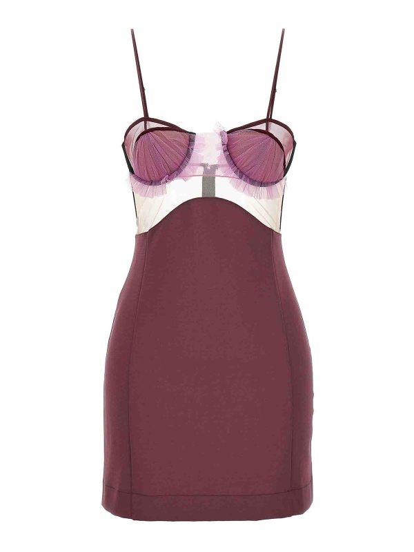 Nensi Dojaka Robe Courte - Violet