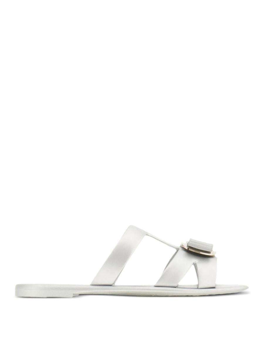 Ferragamo Sandales - Argent