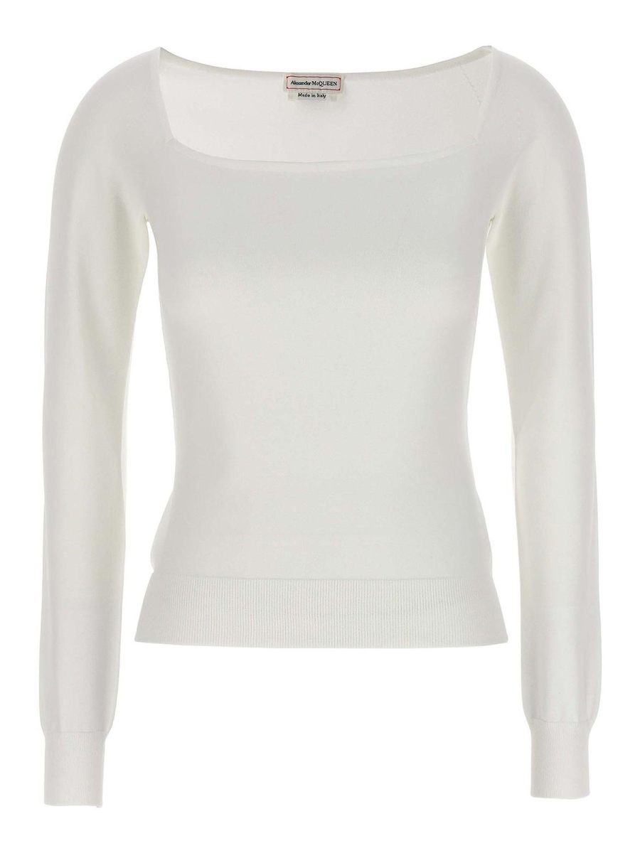 Alexander Mcqueen Top - Blanc
