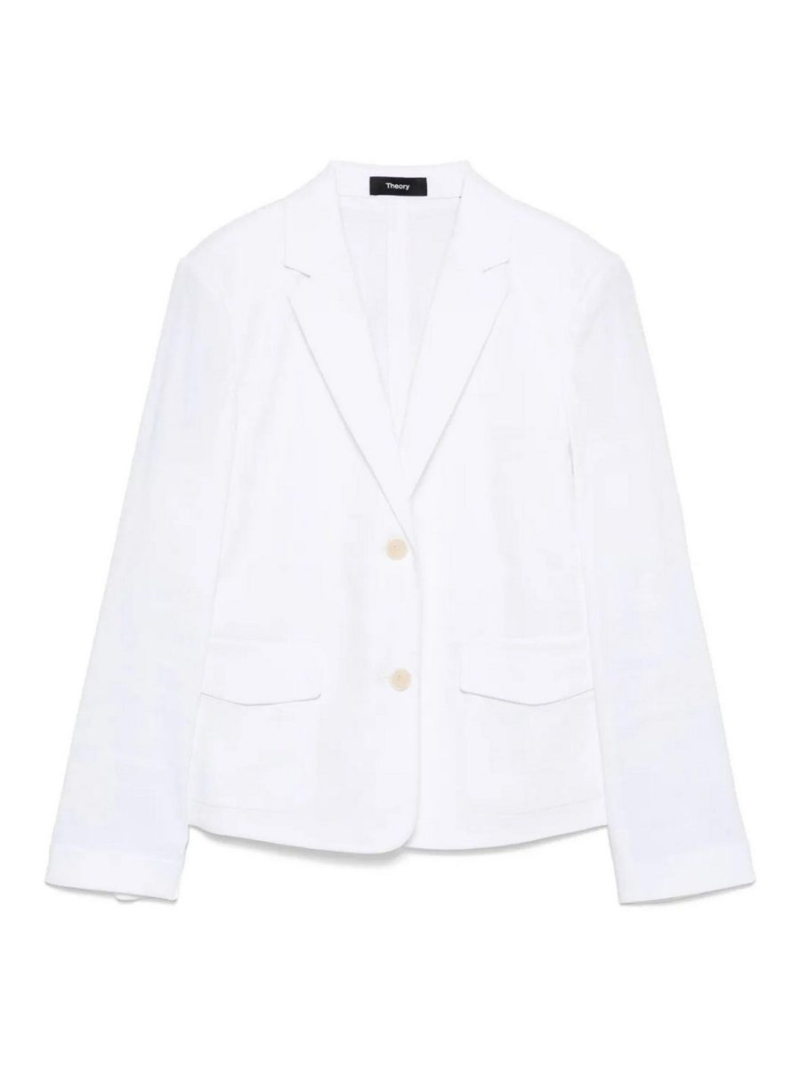 Theory Veste Casual - Blanc