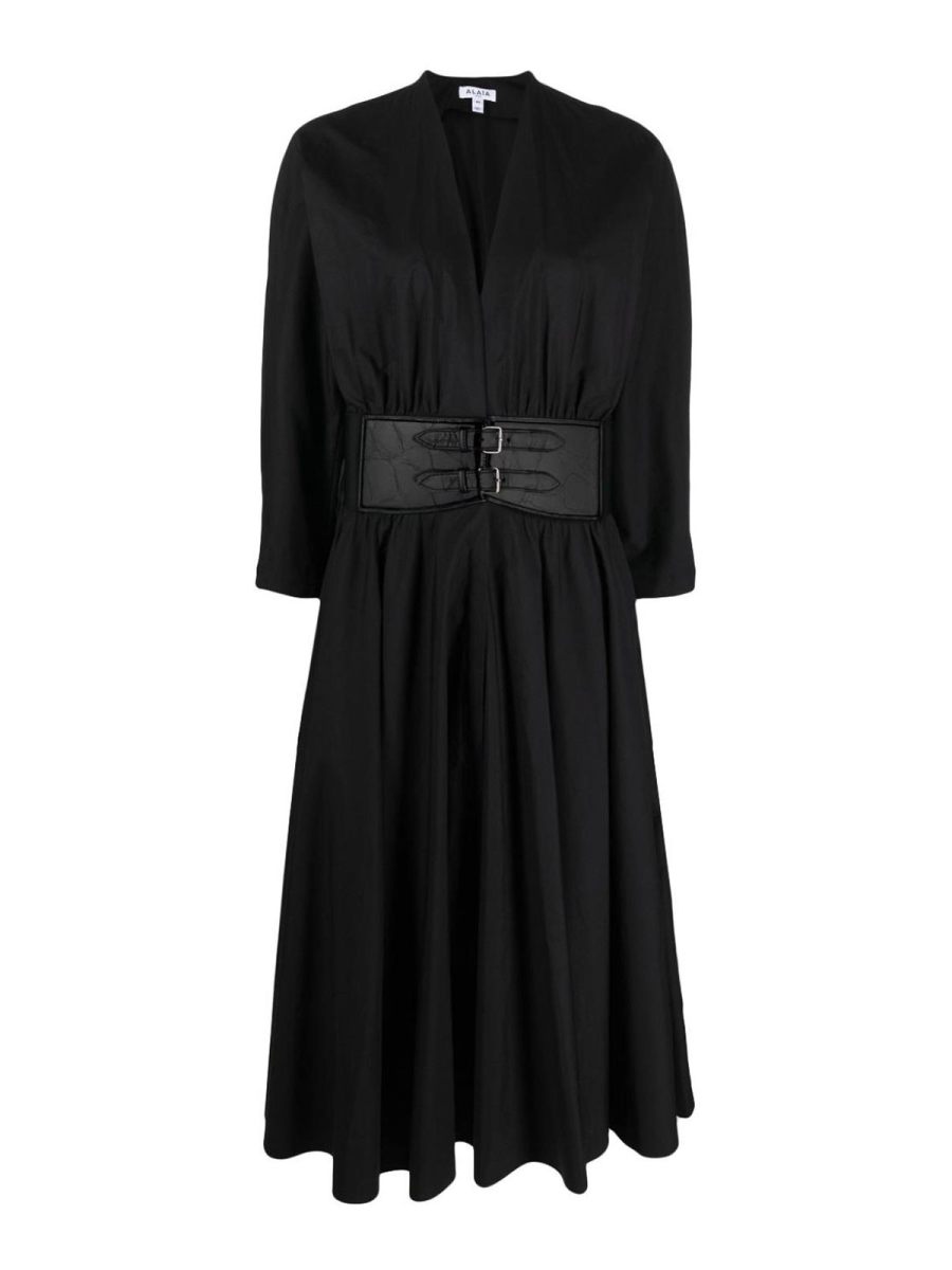 Alaïa Maxi Robe - Noir
