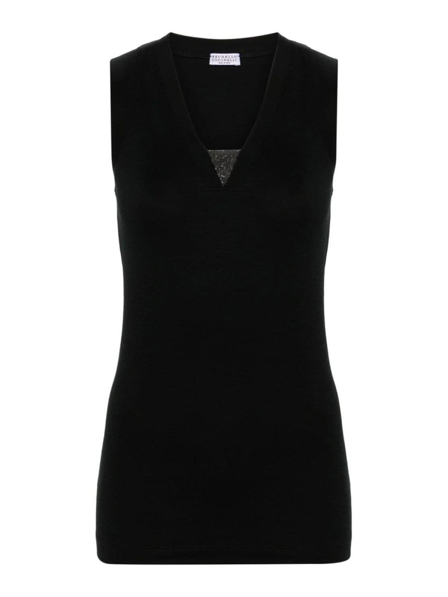 Brunello Cucinelli Top - Noir