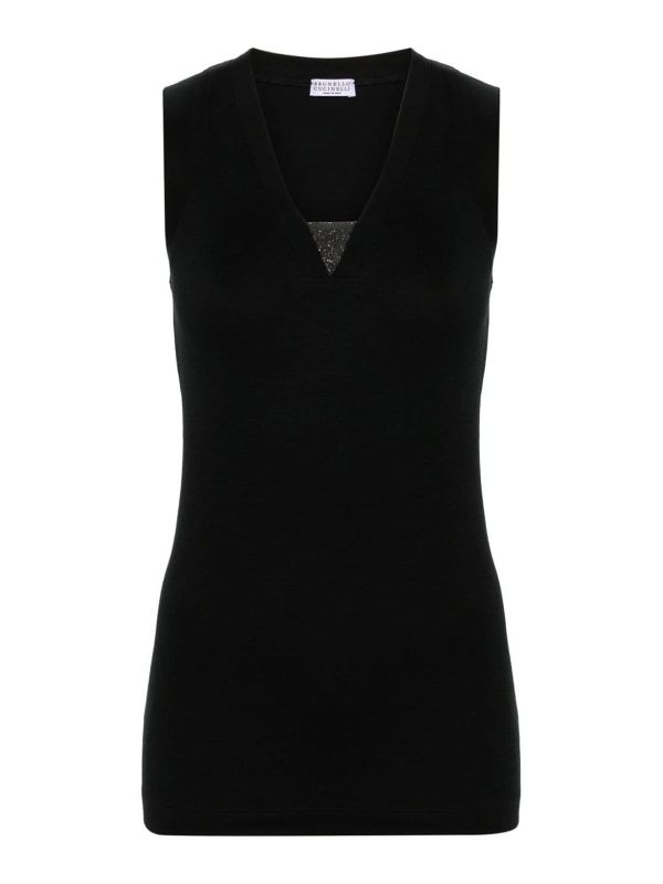 Brunello Cucinelli Top - Noir