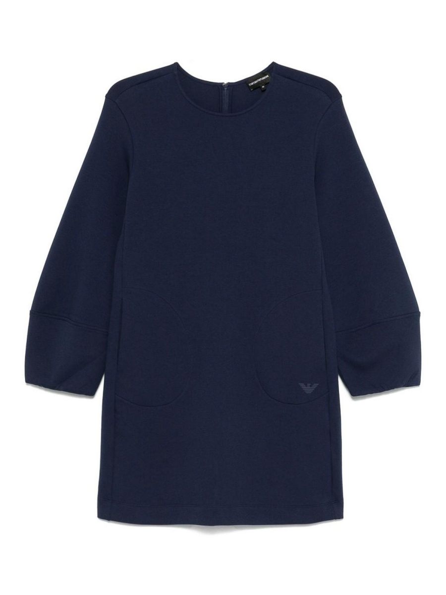 Emporio Armani Robe Courte - Bleu