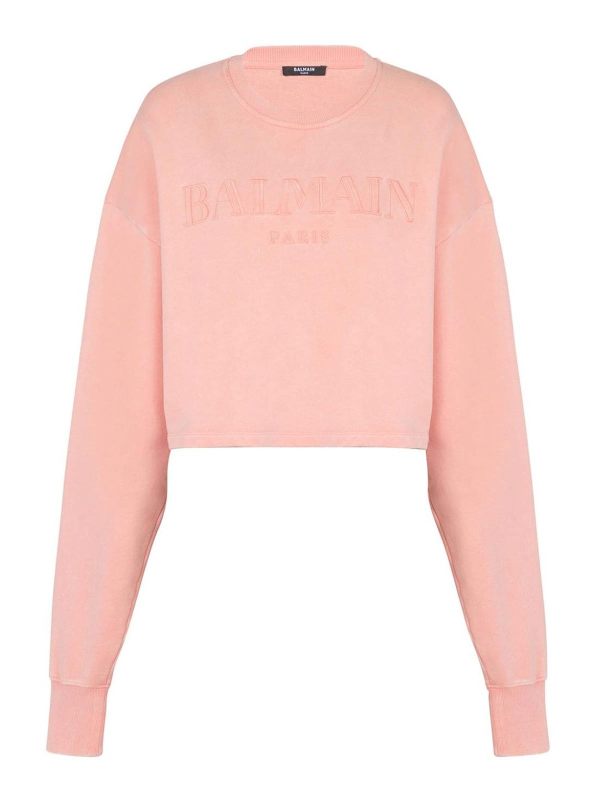 Balmain Sweat-Shirts - Rose