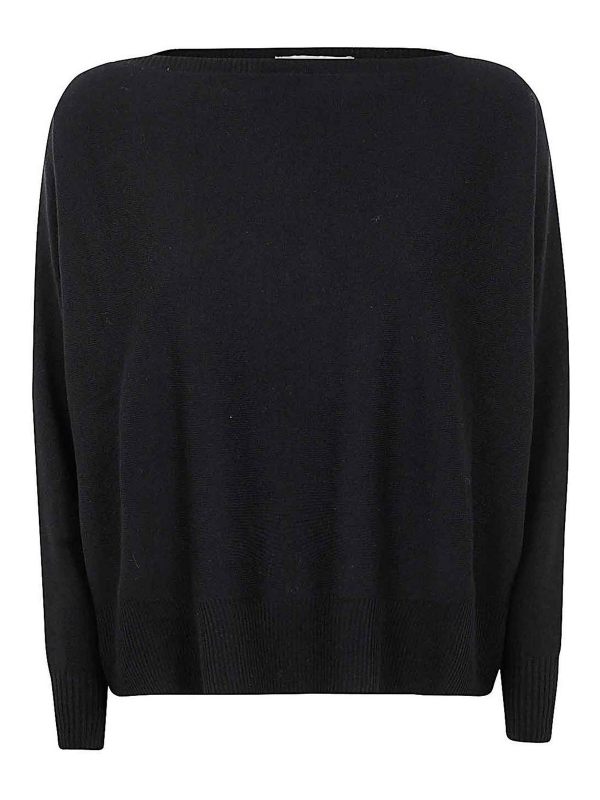 D. Exterior Pull Col Rond - Noir