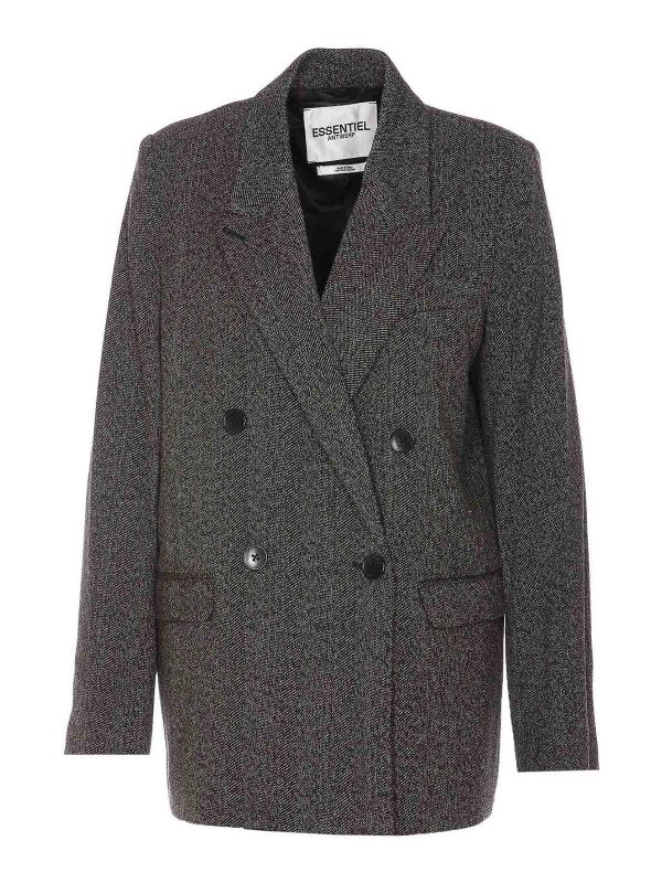 Essentiel Antwerp Veste Casual - Gris