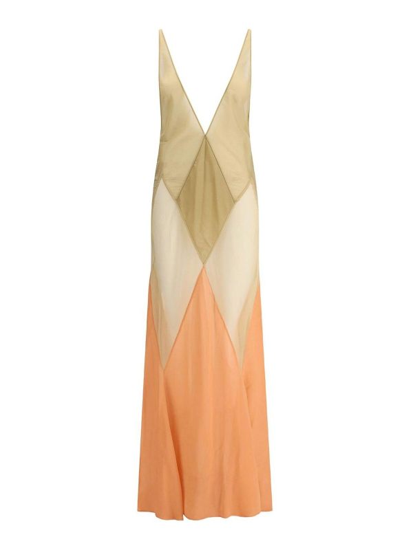 The Attico Robe Au Genou - Beige