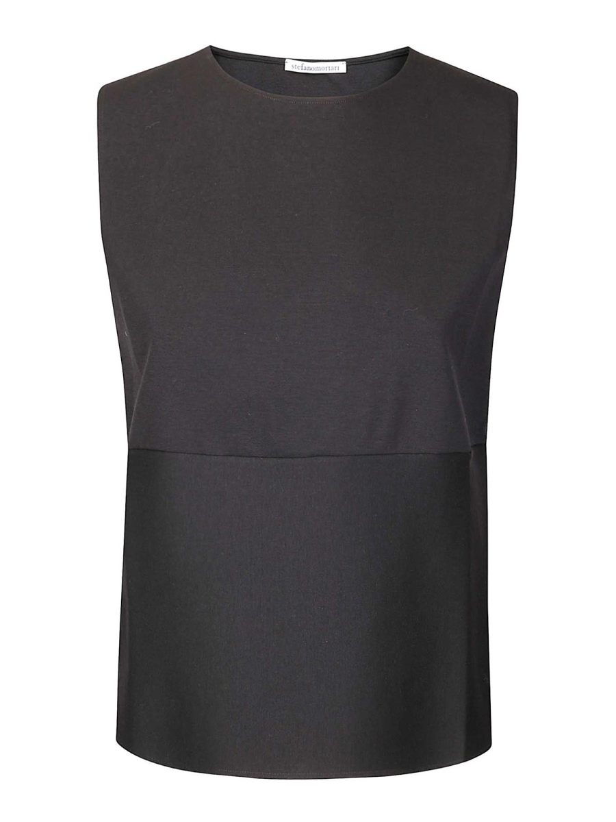 Stefano Mortari Top - Noir