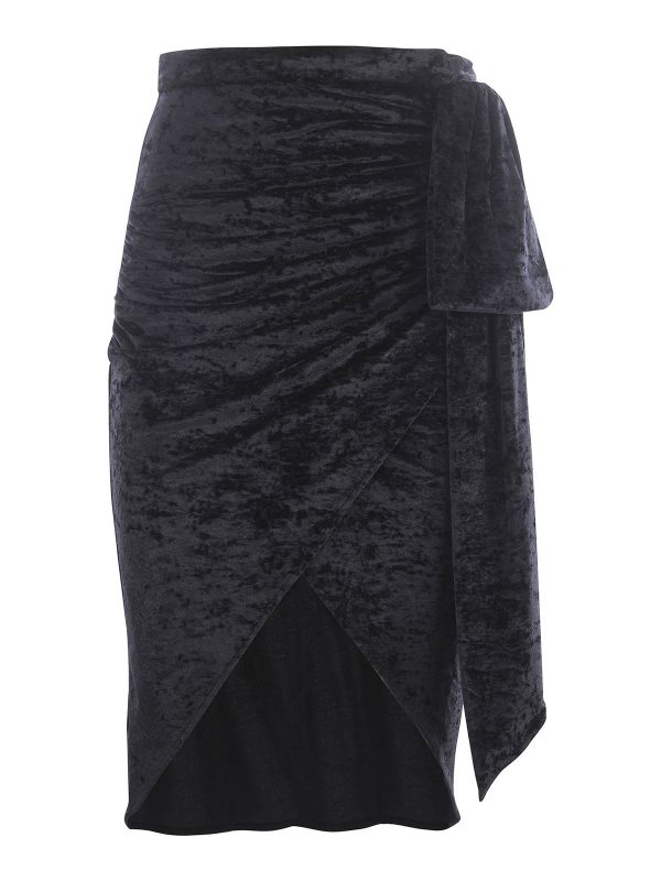 Amen Jupe Midi - Noir
