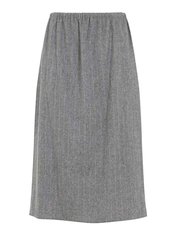 Carven Jupe Midi - Camel