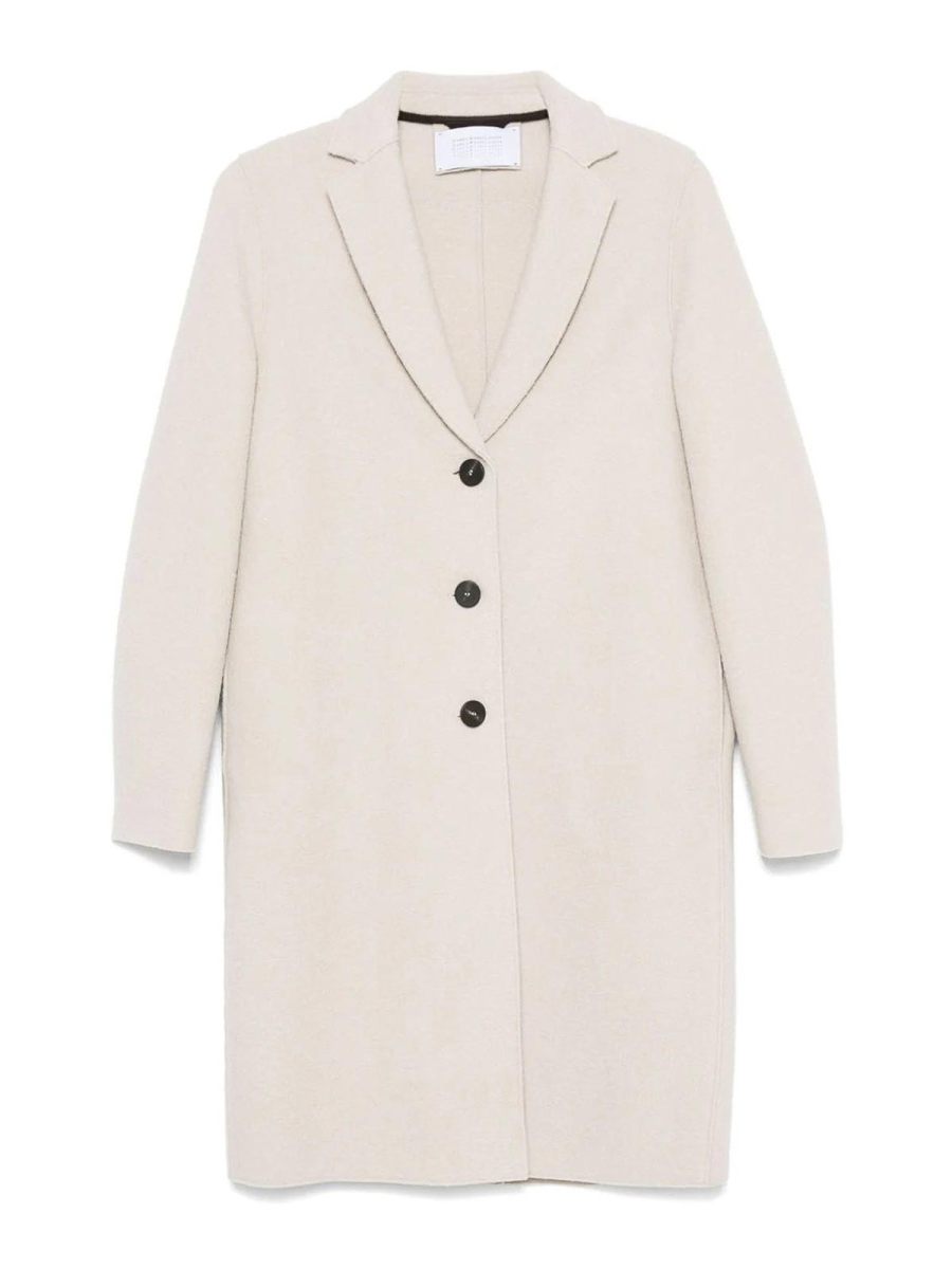 Harris Wharf London Manteau Long - Beige