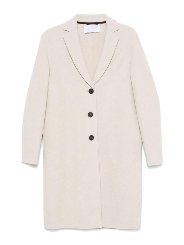 Harris Wharf London Manteau Long - Beige