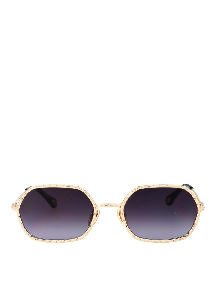 Chloe' Lunettes De Soleil - Or