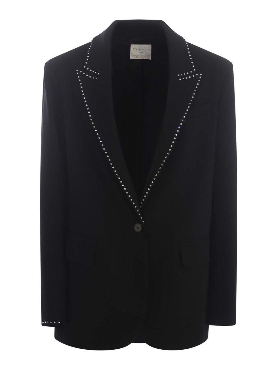 Forte Forte Veste Casual - Noir