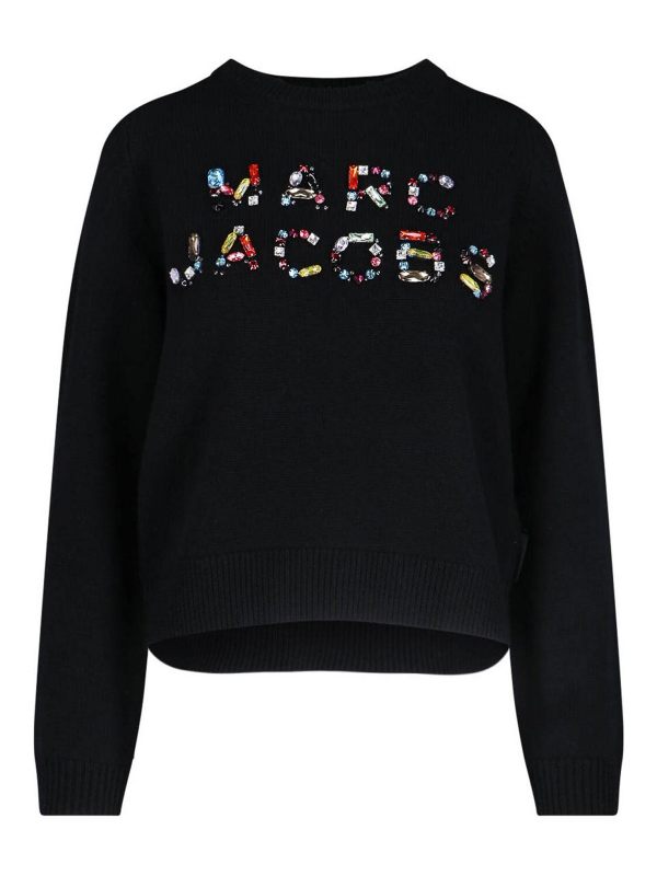 Marc Jacobs Pull Col Bateau - Noir