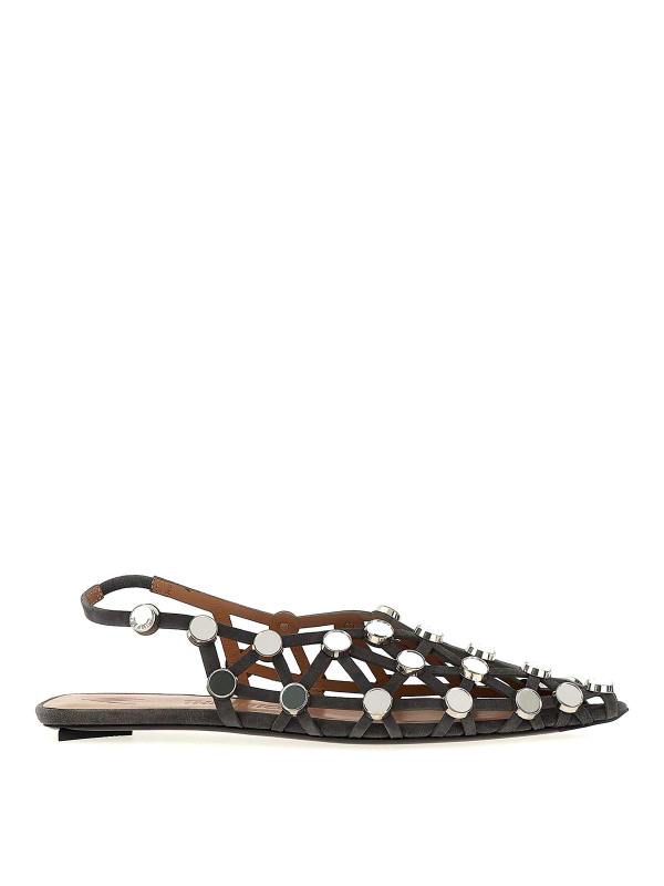 The Attico Chaussures À Talon - Gris