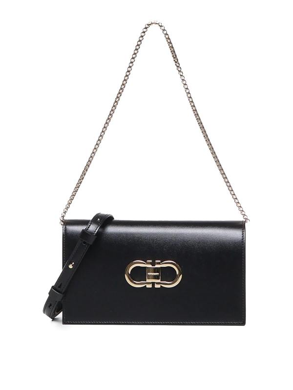 Salvatore Ferragamo Sac Bandoulière - Noir