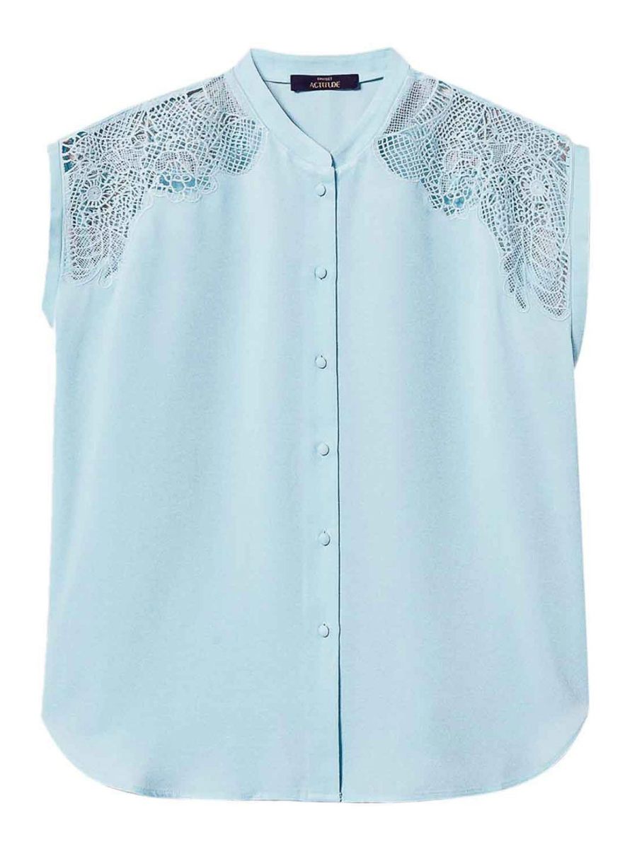 Twinset Blouse - Bleu