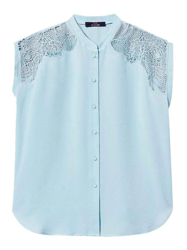 Twinset Blouse - Bleu