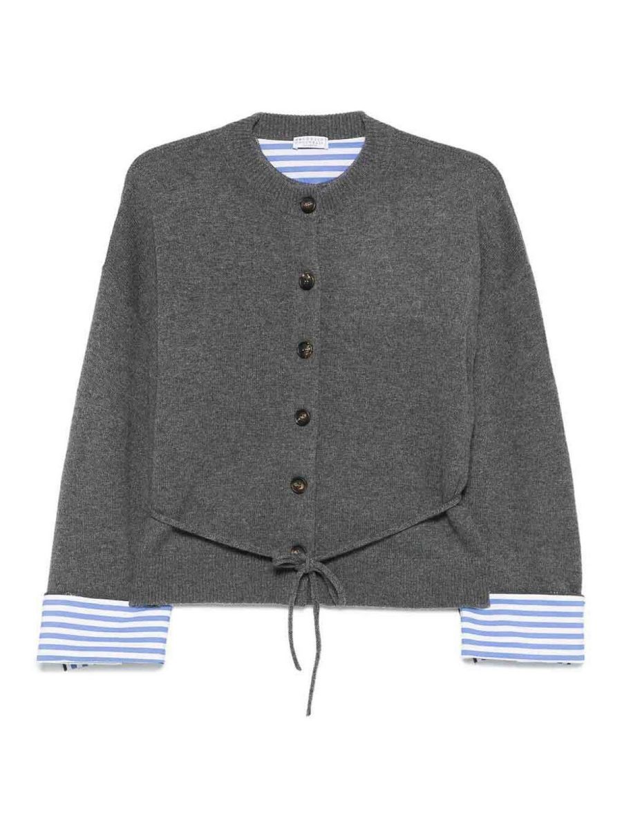 Brunello Cucinelli Cardigan - Gris