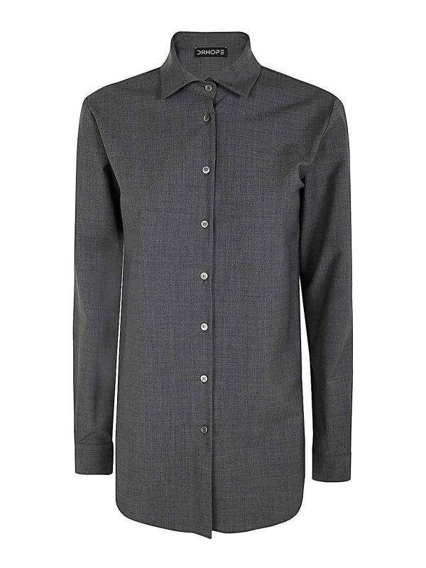 Drhope Chemise - Gris