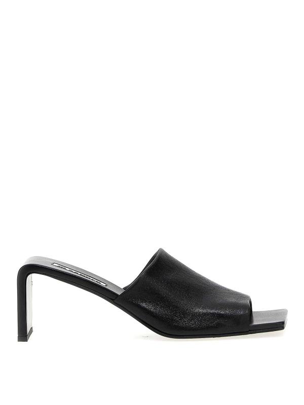 Jil Sander Sandales - Noir