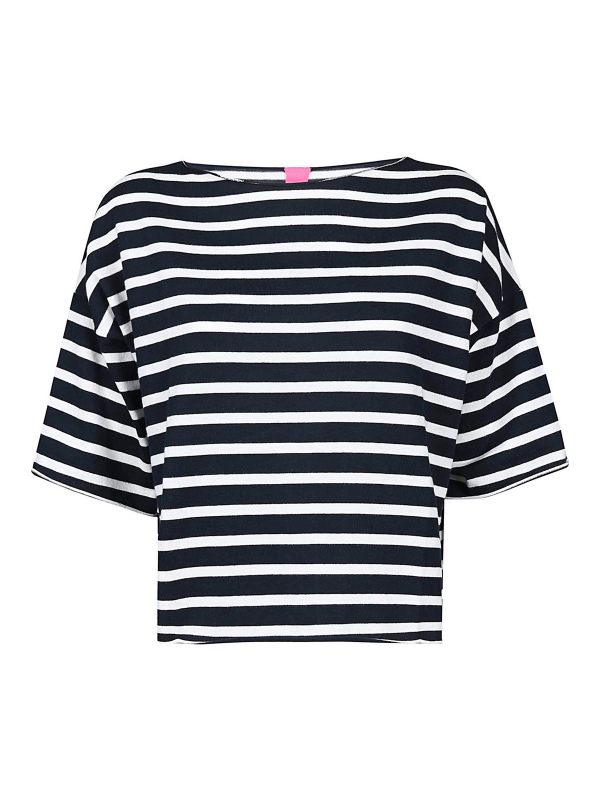 Alessandro Aste Pull Col Rond - Bleu