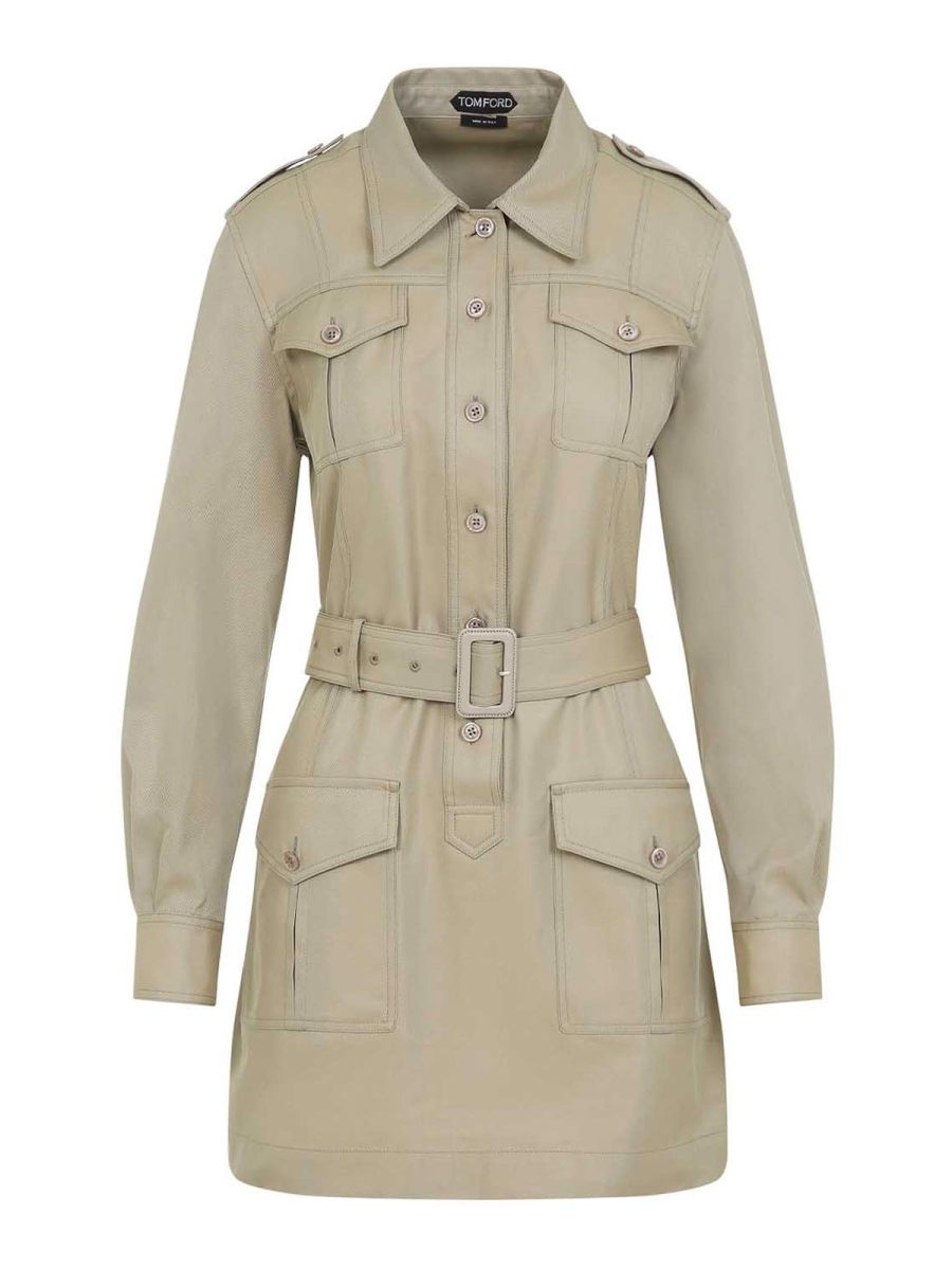 Tom Ford Robe Courte - Vert Clair