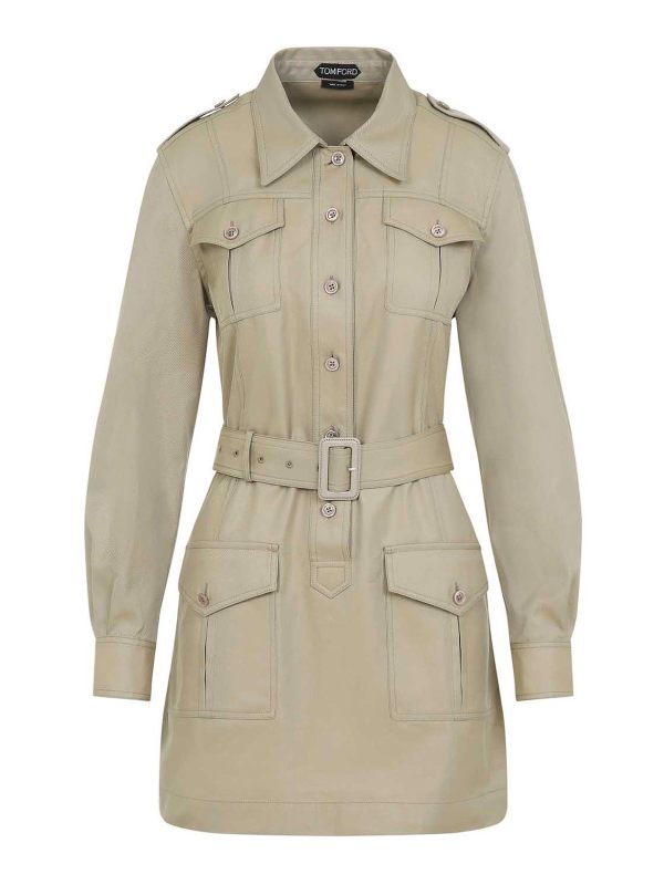 Tom Ford Robe Courte - Vert Clair