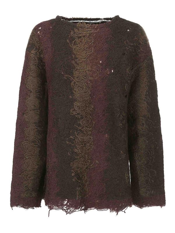 Vitelli Pull Col Rond - Marron