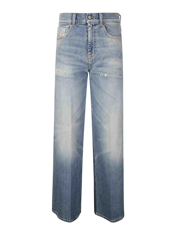 Diesel Jean Droit - Noir