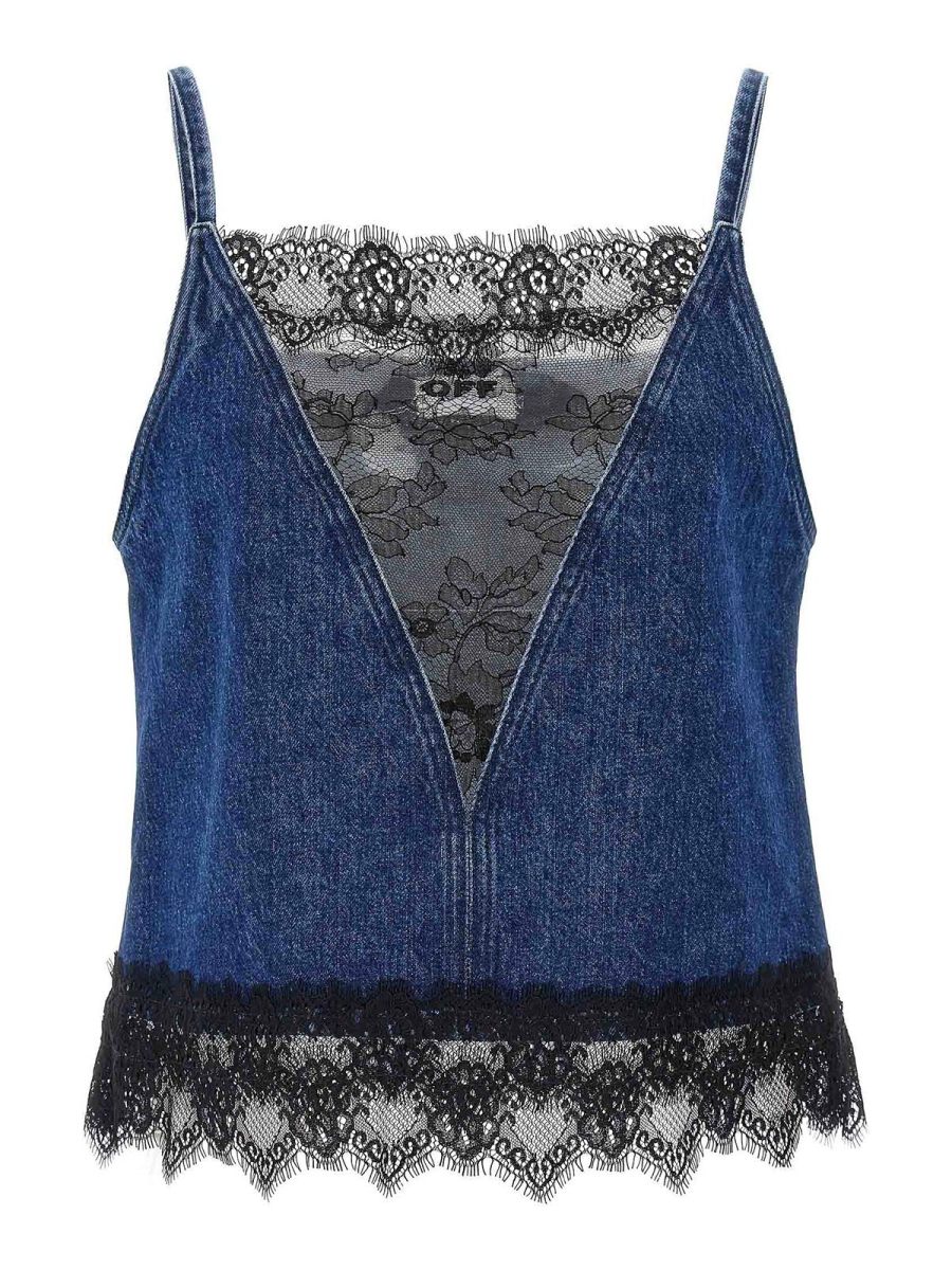 Off-White Top - Bleu