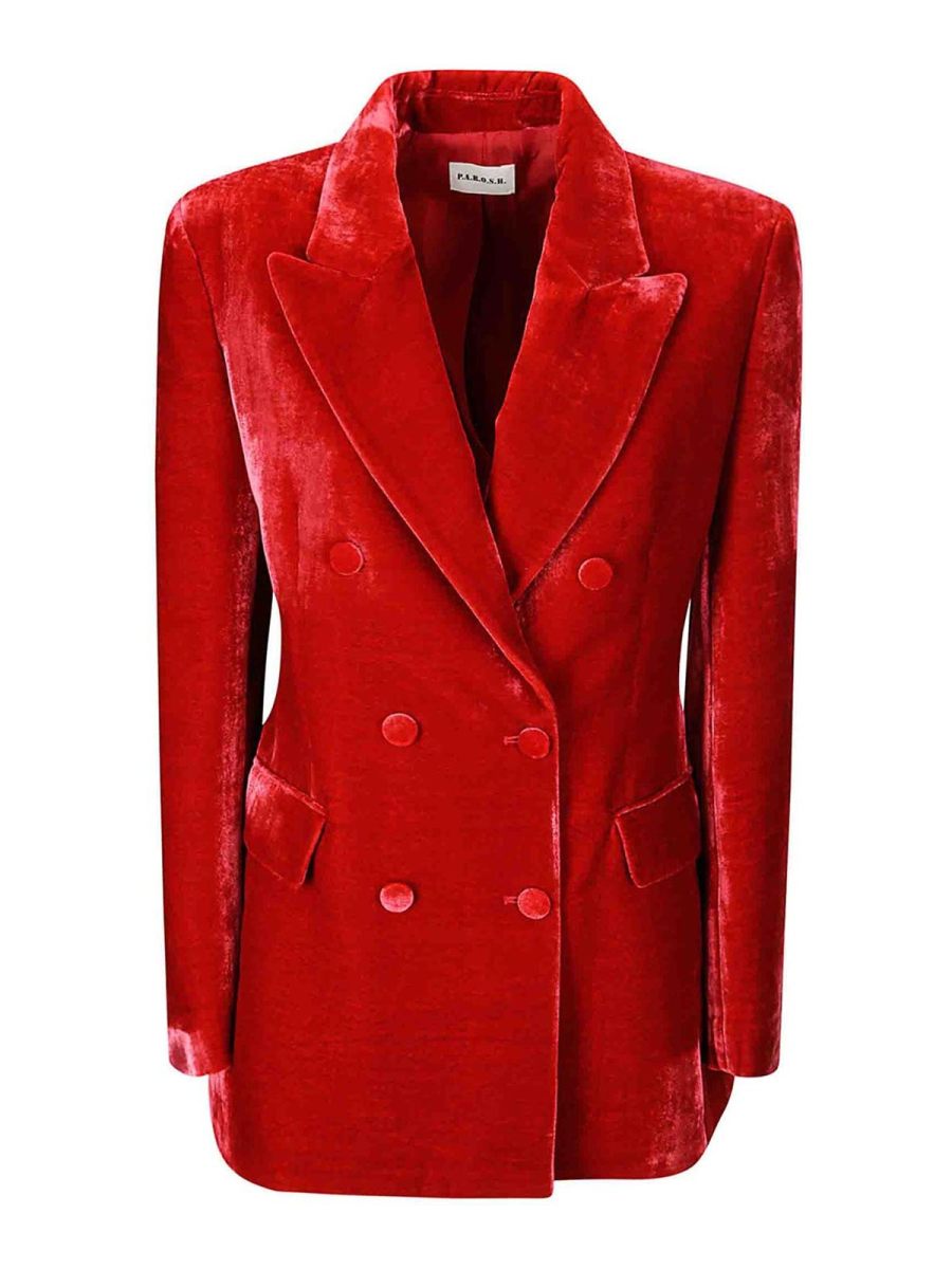 P. A.R. O.S. H. Blazer Couturier - Rouge