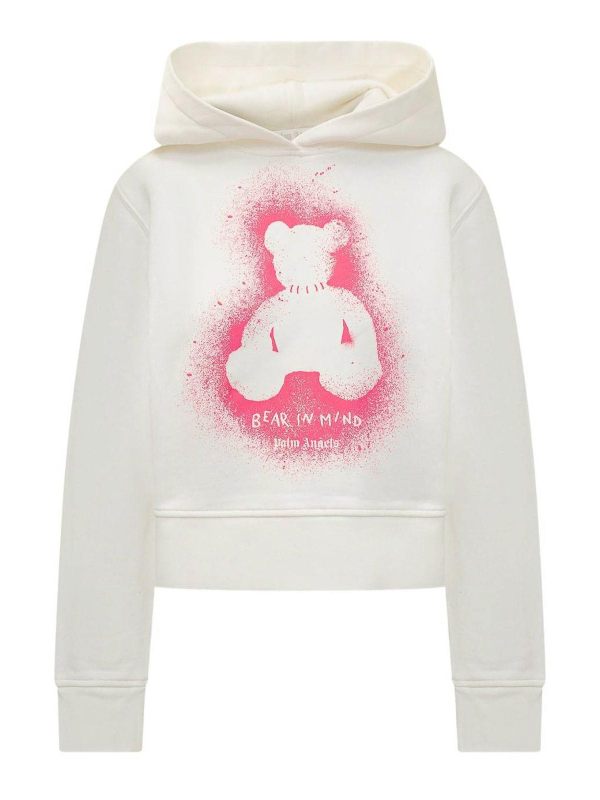 Palm Angels Sweat-Shirts - Blanc
