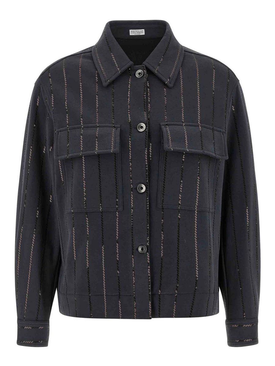Brunello Cucinelli Sweat-Shirts - Bleu