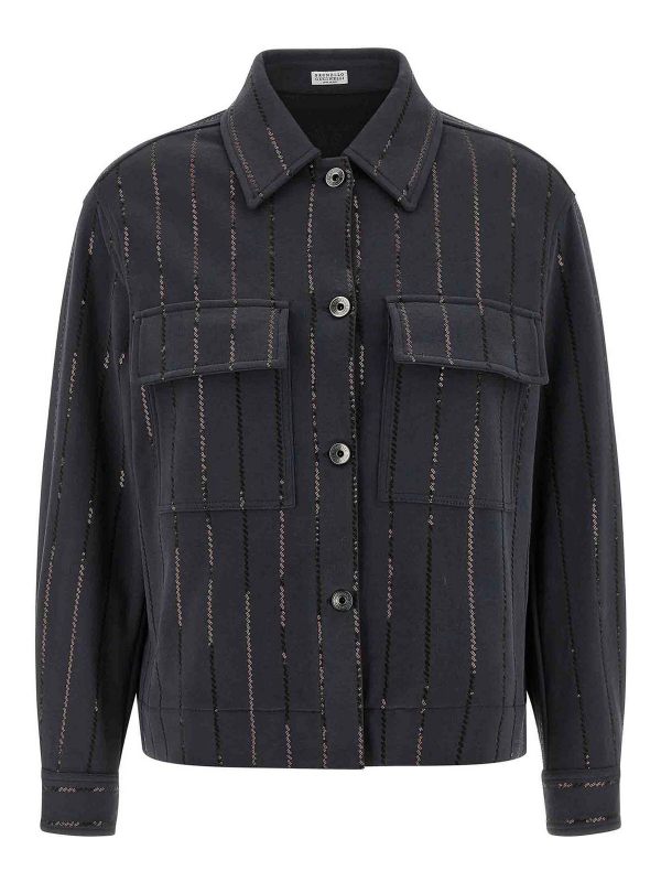 Brunello Cucinelli Sweat-Shirts - Bleu