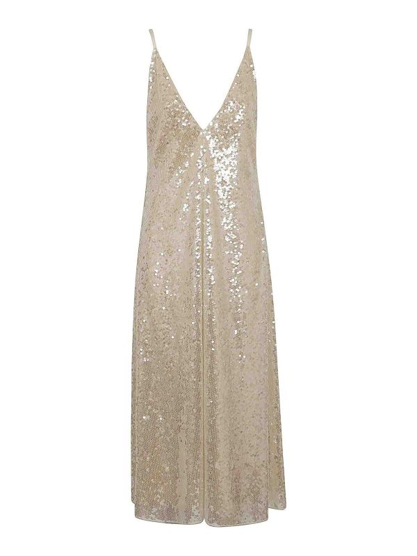 Philosophy di Lorenzo Serafini Robe De Soirée - Crème