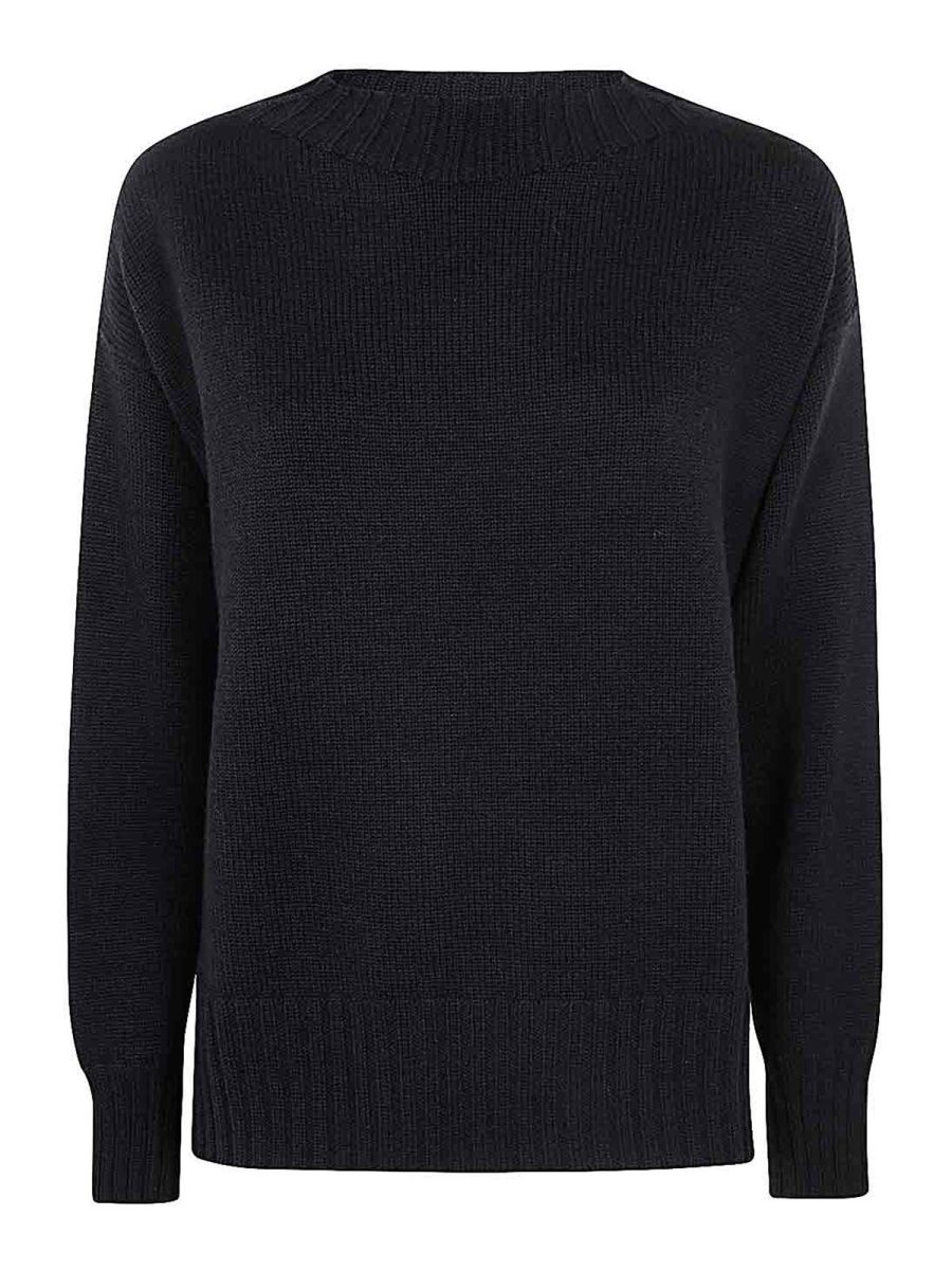 Drumohr Pull Col Rond - Bleu