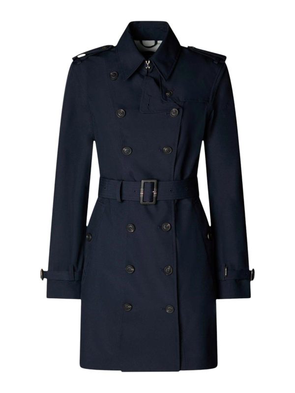 Save the Duck Manteau Au Genou - Bleu