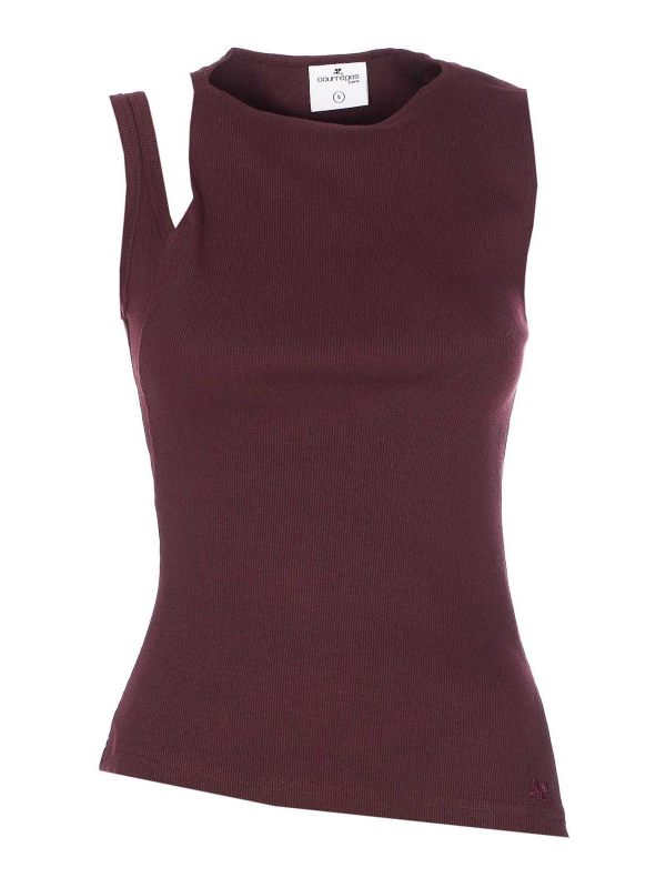 Courreges Top - Rouge
