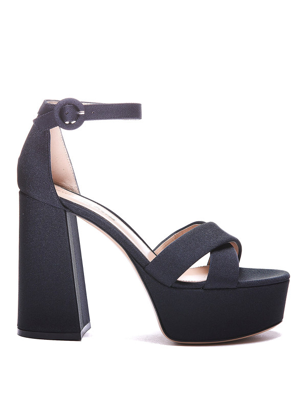Gianvito Rossi Sandales - Noir