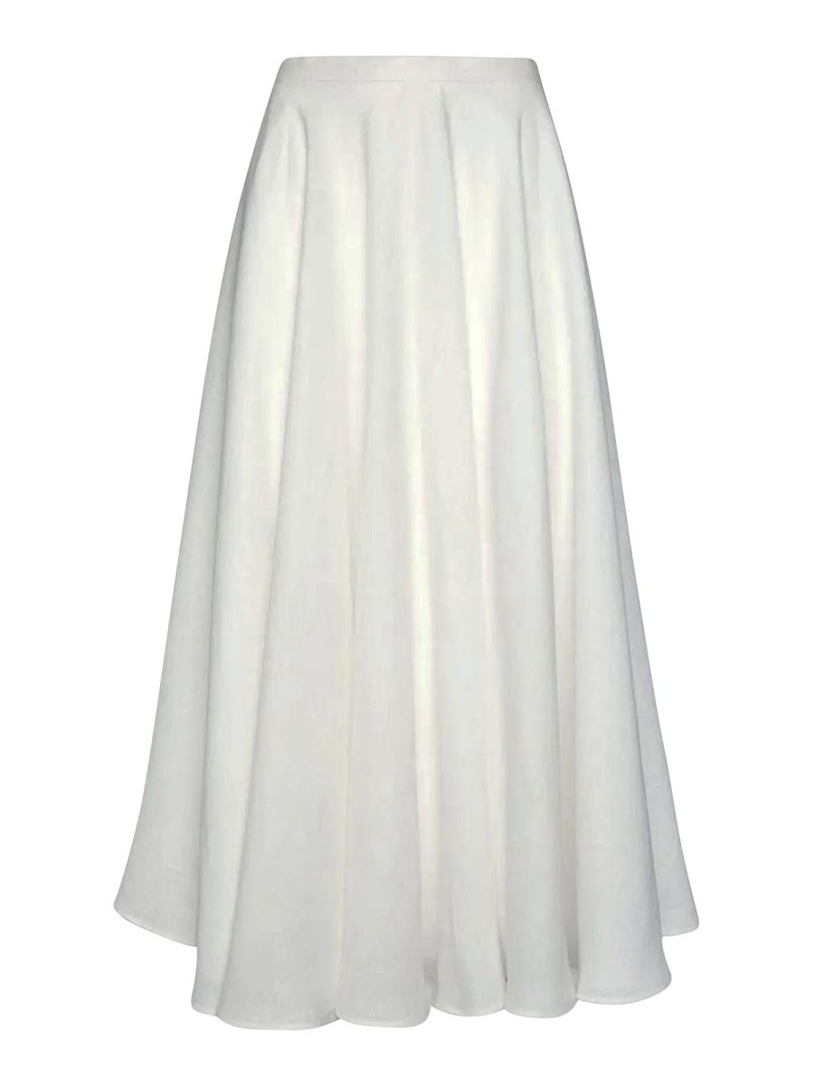 Lardini Jupe Midi - Blanc